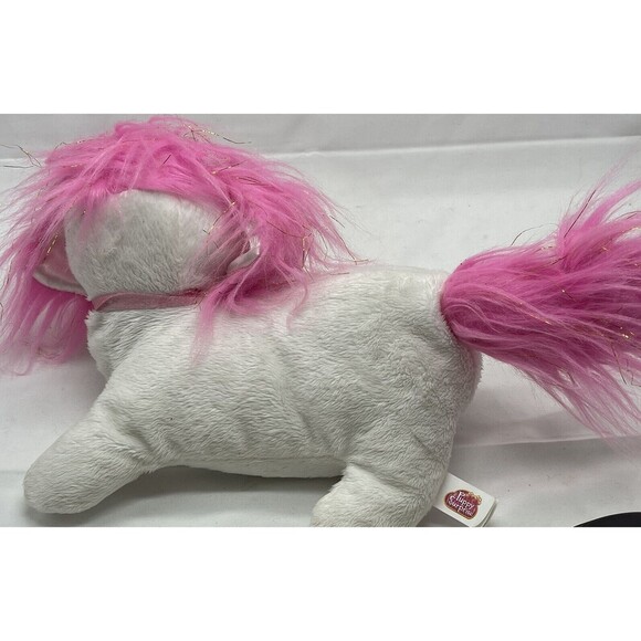 Just Play Puppy Surprise Ellie Dog Plush White Pink No babies Stuffed Animal Toy - Picture 15 of 16